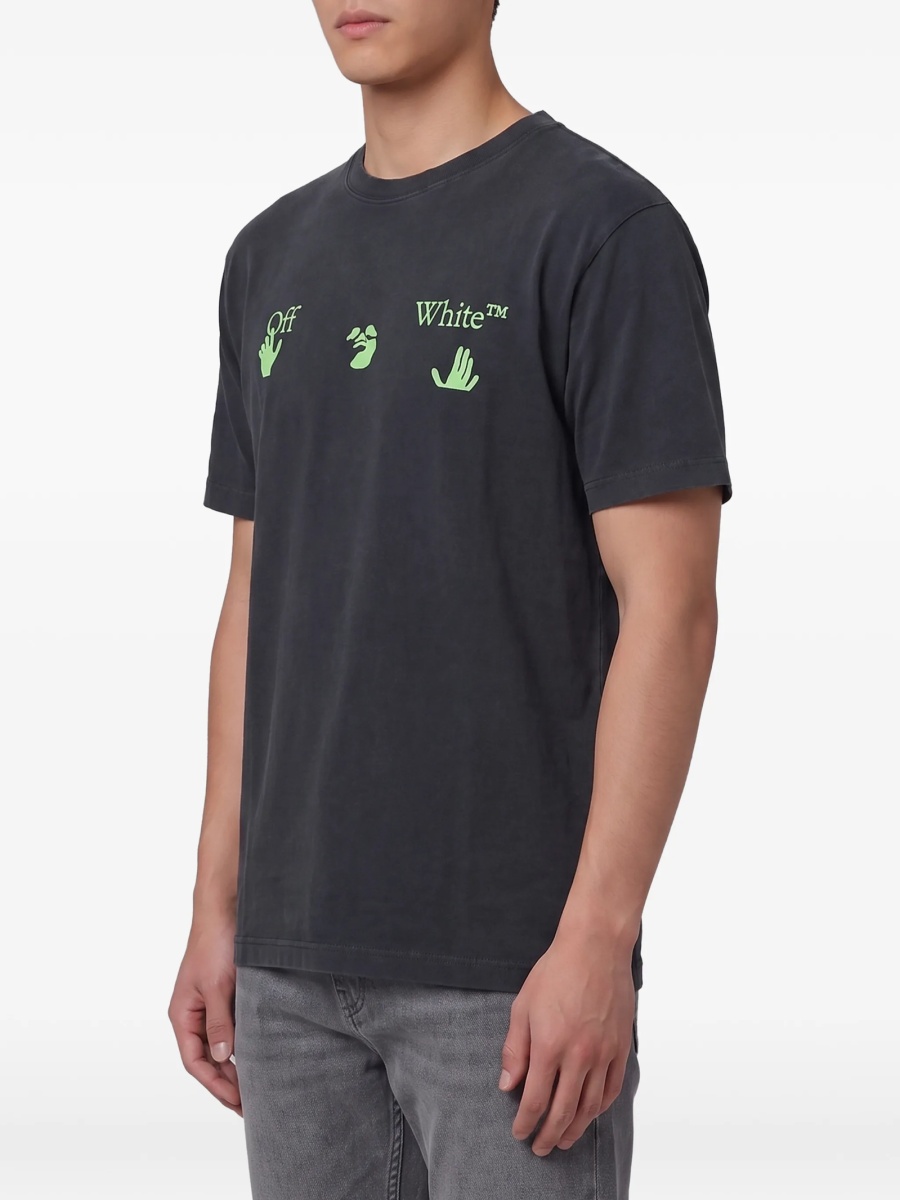 Tricou Off-White negru - Img 2
