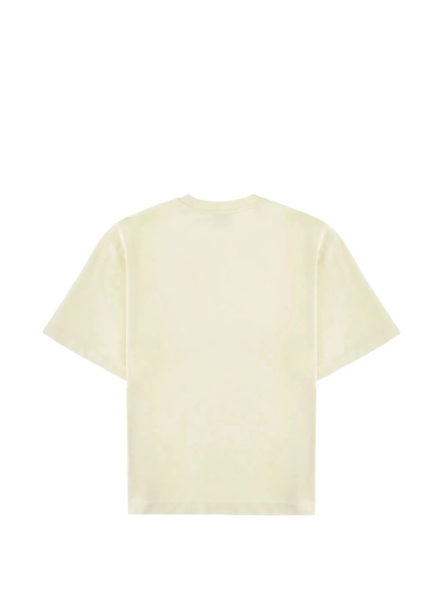 Tricou Off-White verde din bumbac - Img 2