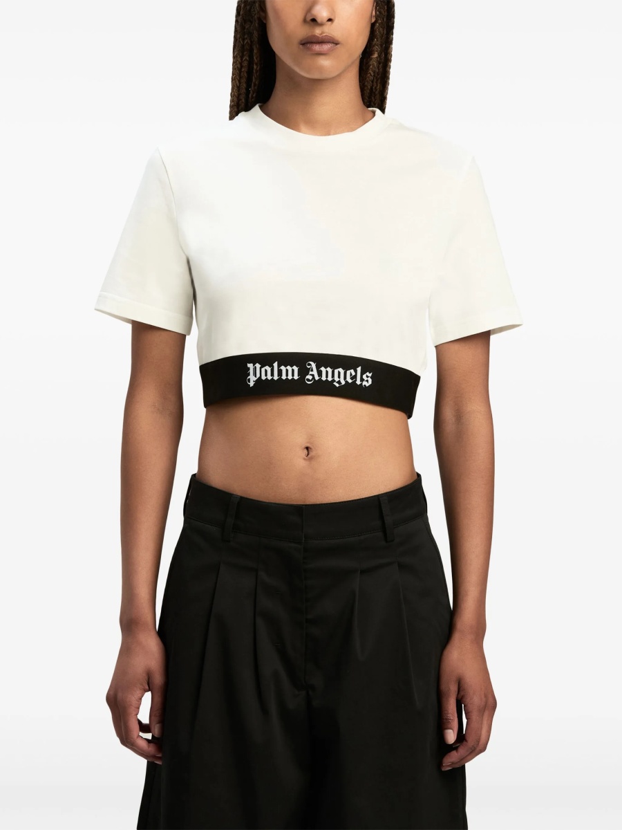 Tricou Palm Angels alb - Img 3
