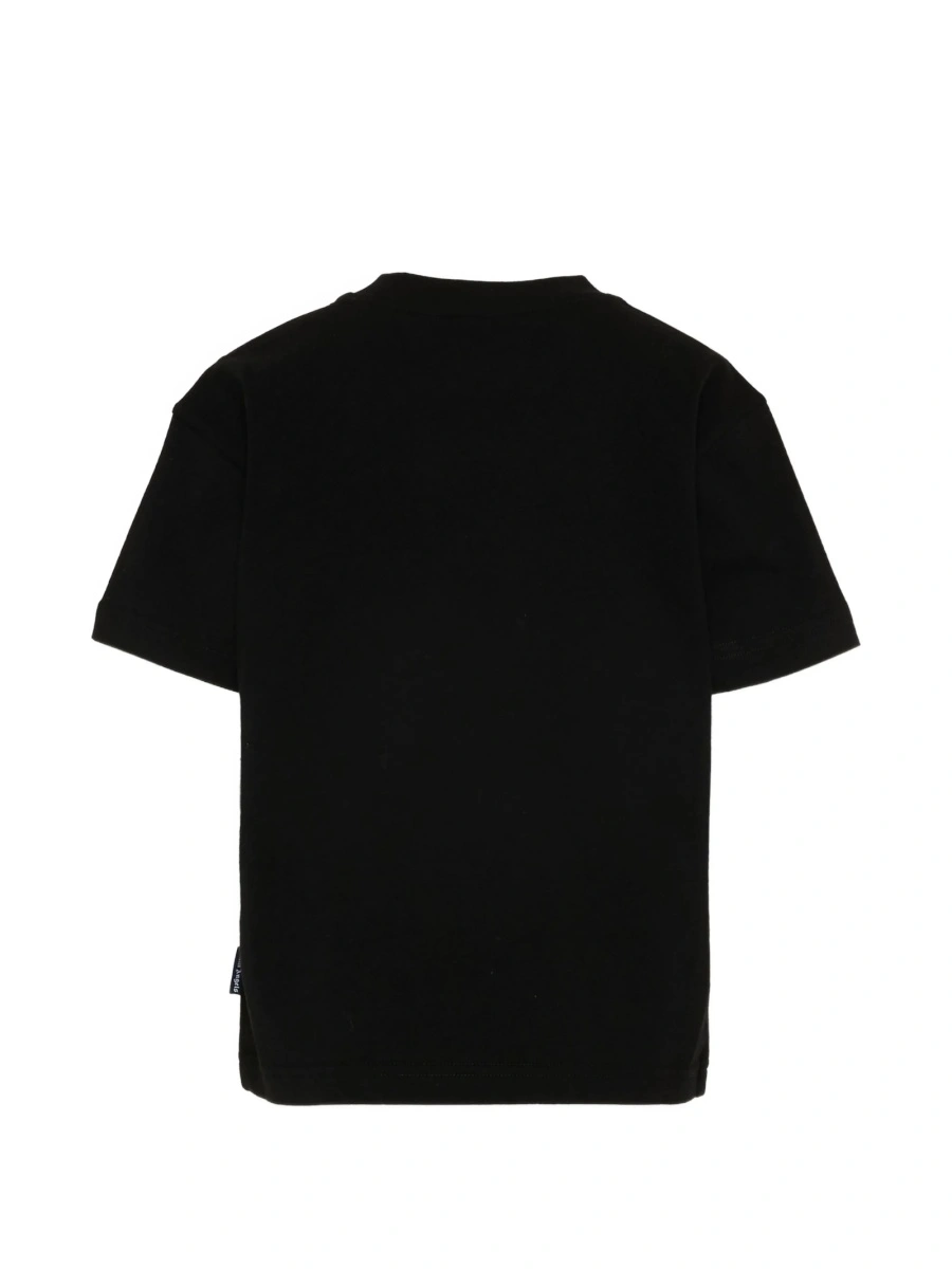 Tricou Palm Angels negru din bumbac - Img 2