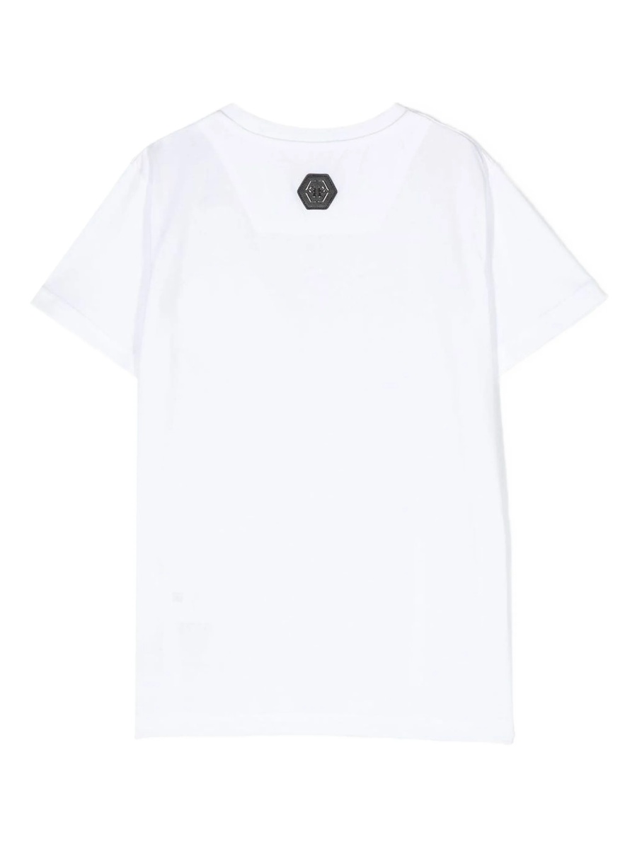 Tricou Philipp Plein alb - Img 3