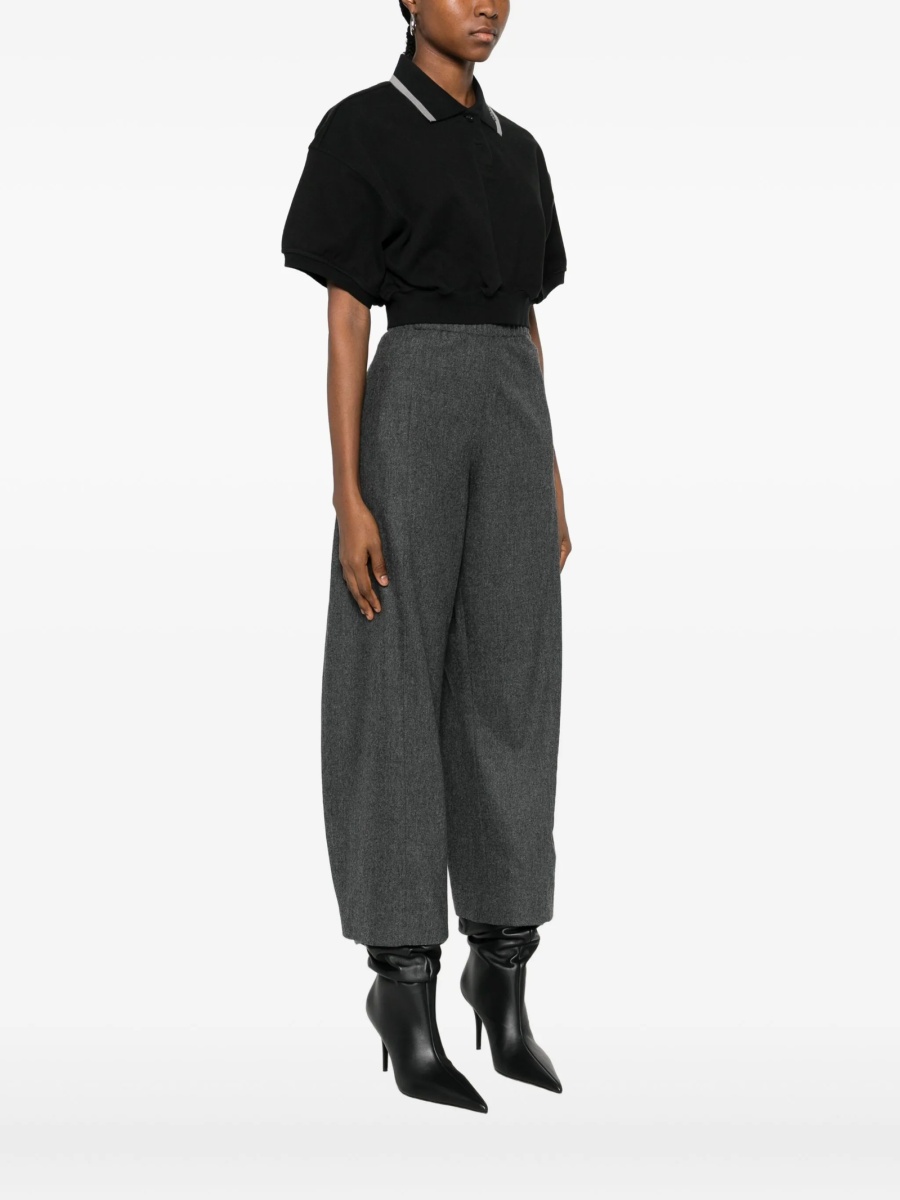 Tricou Polo Alexander Wang negru - Img 3