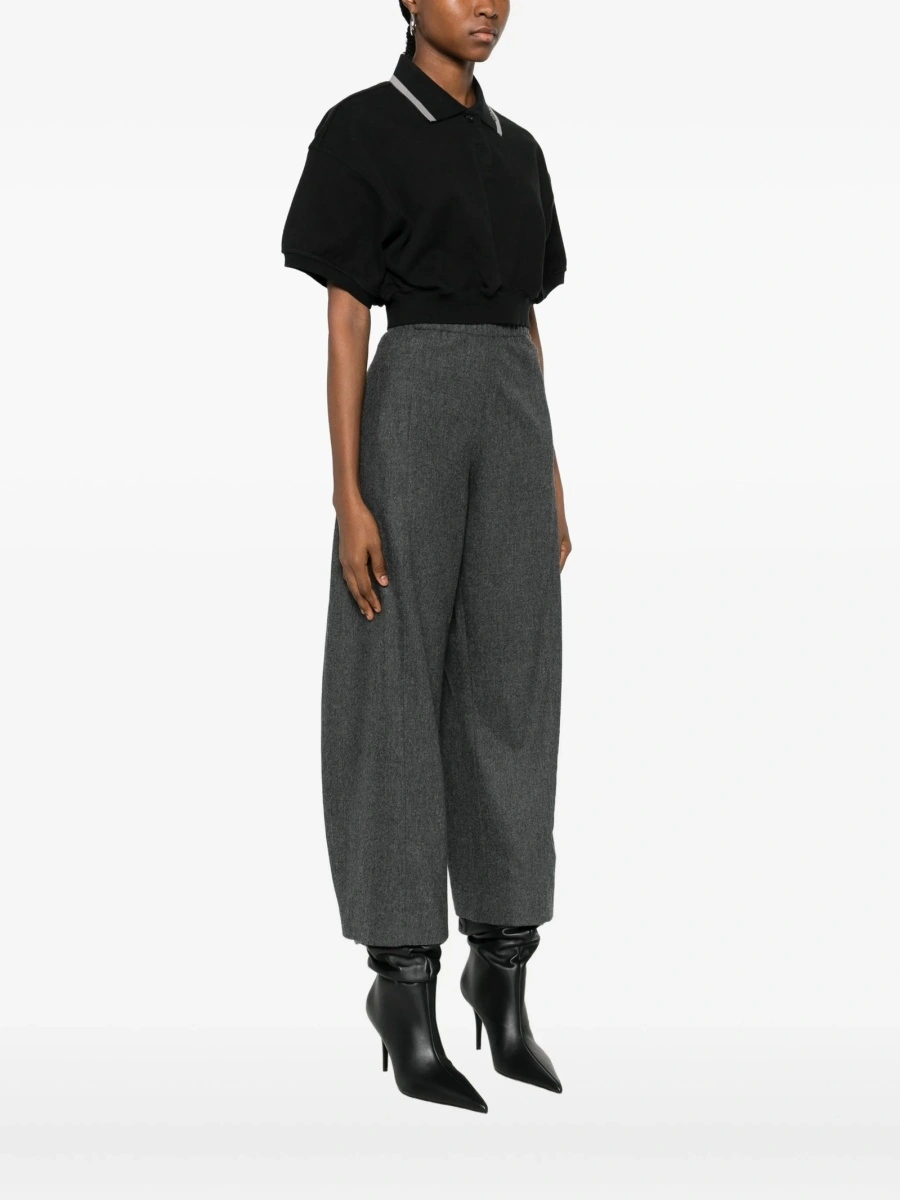 Tricou Polo Alexander Wang negru - Img 3