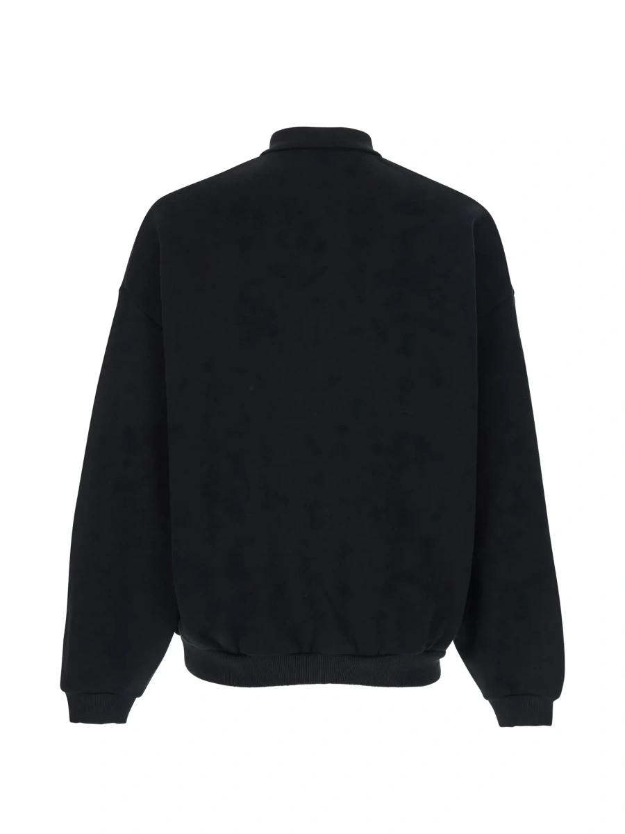 Tricou polo AUTRY negru din bumbac - Img 4