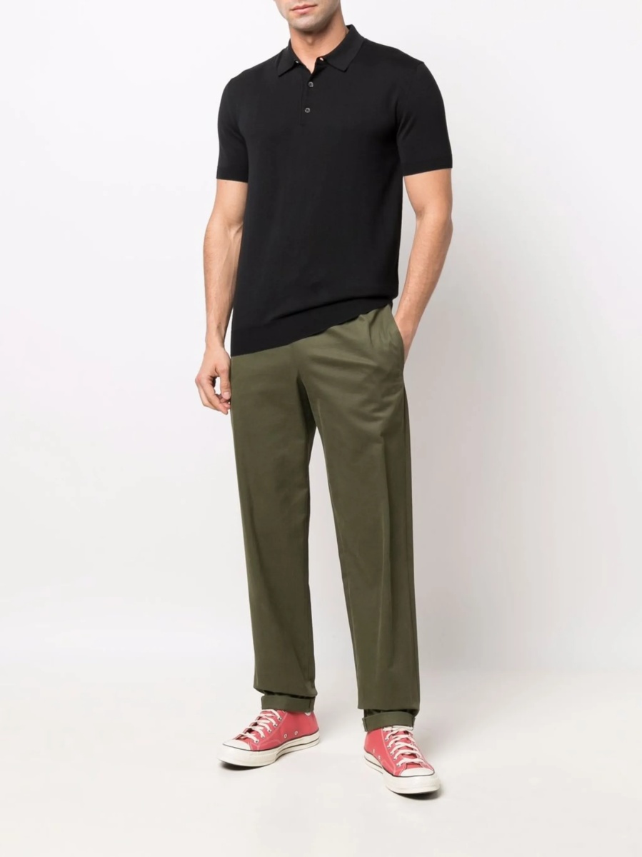 Tricou Polo Baracuta negru - Img 2