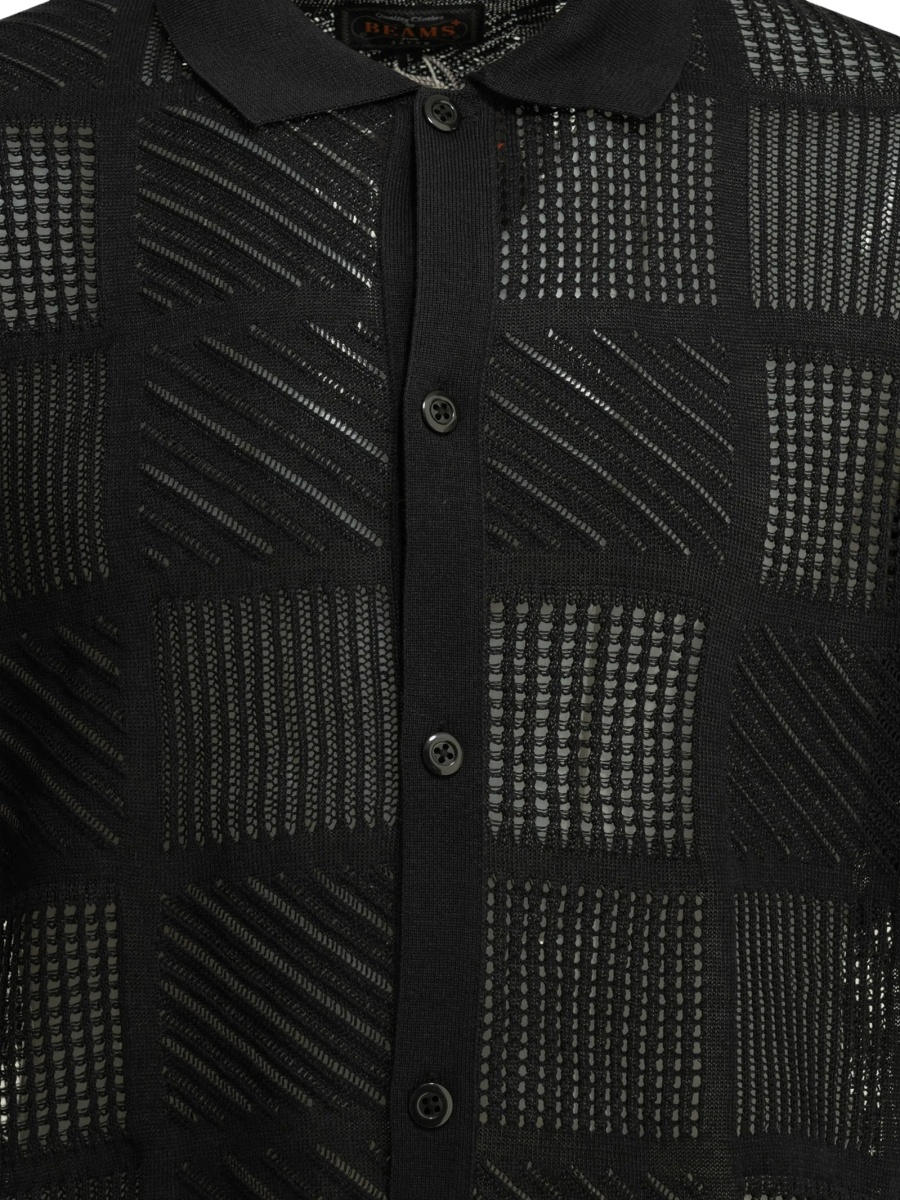 Tricou Polo Beams Plus negru - Img 3