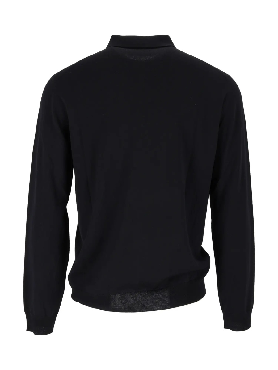 Tricou Polo BLUE LONG SLEEVE POLO SHIRT - Img 3
