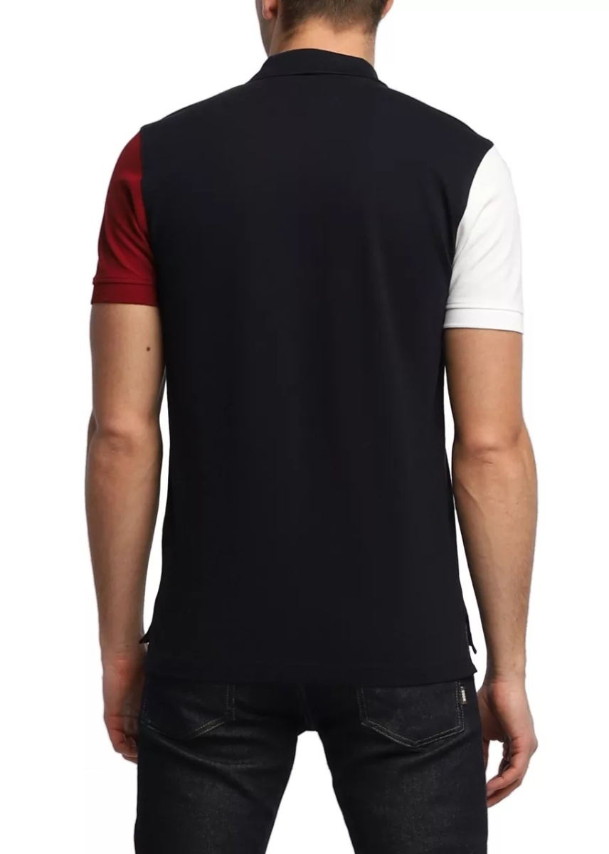Tricou Polo Branded Colorblock Regular Polo MW0MW220900GY - Img 3