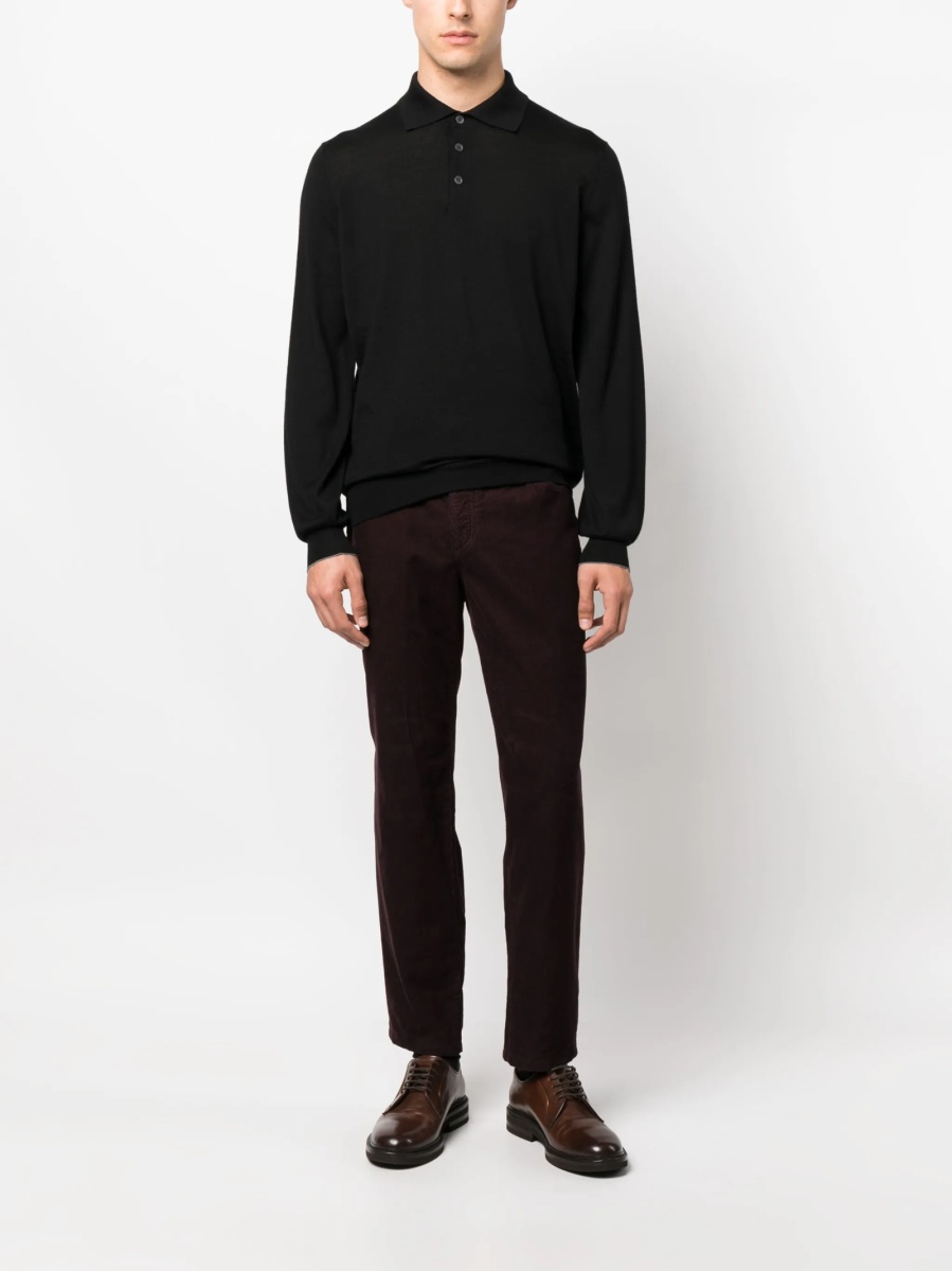 Tricou Polo Brunello Cucinelli negru - Img 2