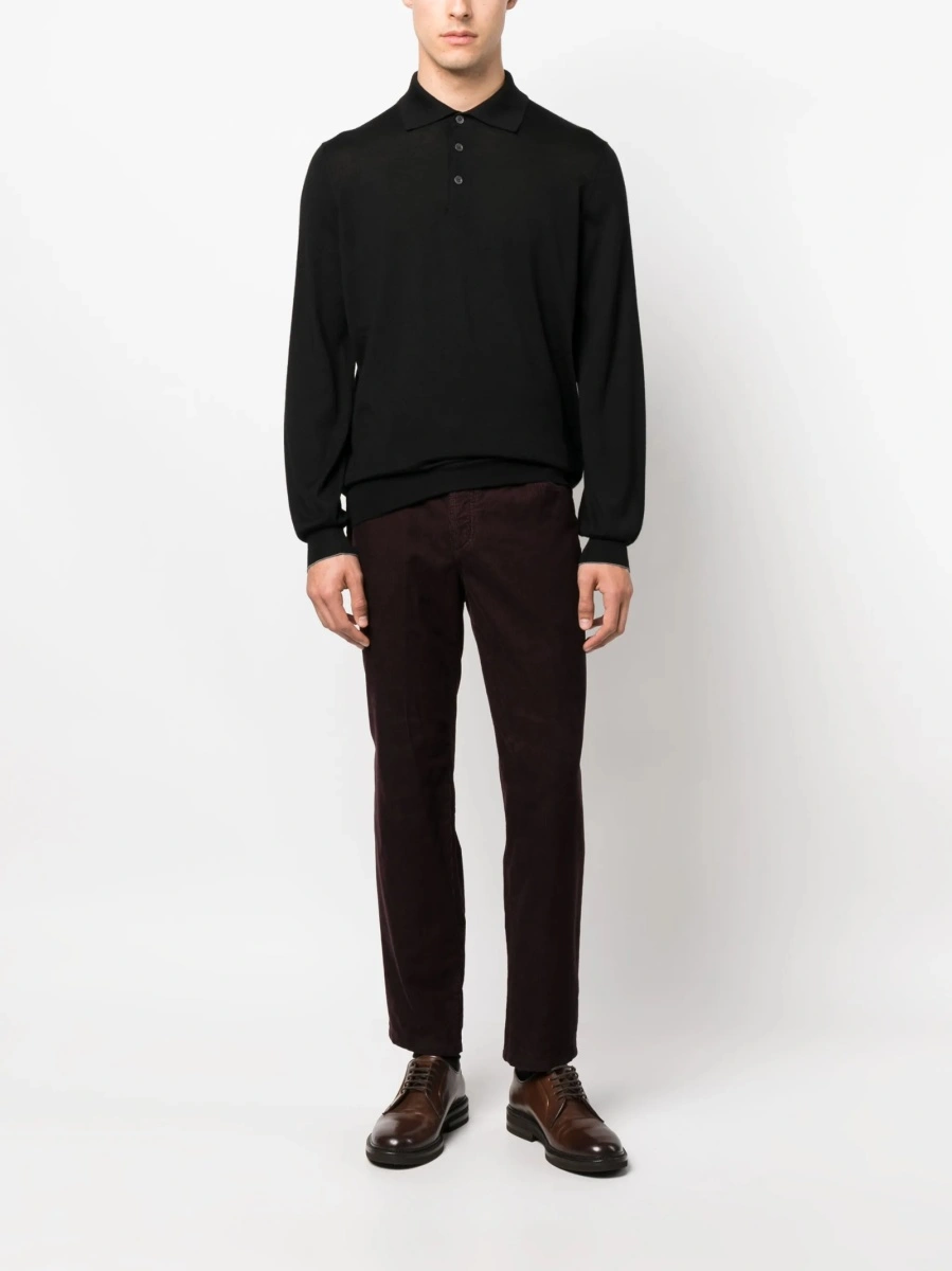Tricou Polo Brunello Cucinelli negru - Img 2