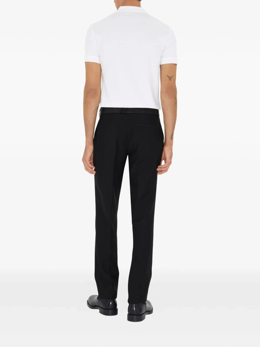 Tricou Polo Burberry alb - Img 4