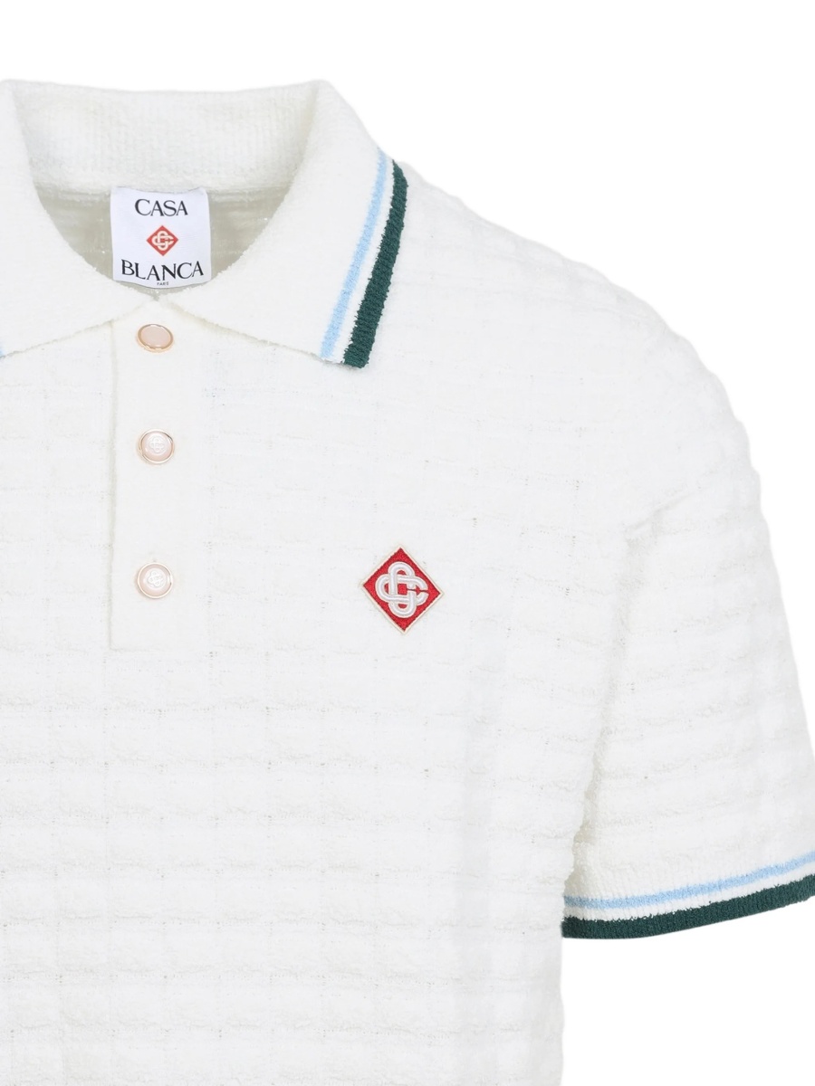 Tricou Polo Casablanca alb - Img 3