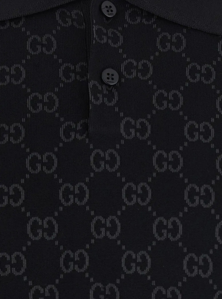 Tricou Polo COLLO POLO GG ALLOVER - Img 3
