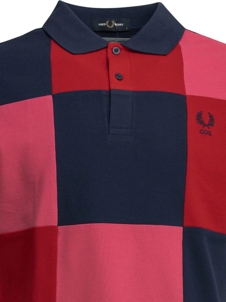 Tricou Polo Comme des Garçons albastru - Img 4