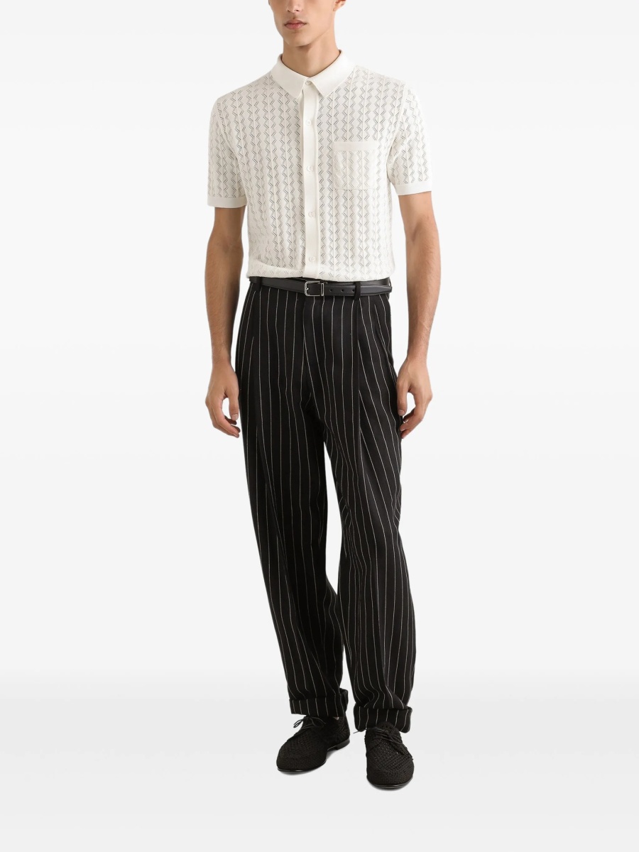 Tricou Polo Dolce &amp; Gabbana alb - Img 2
