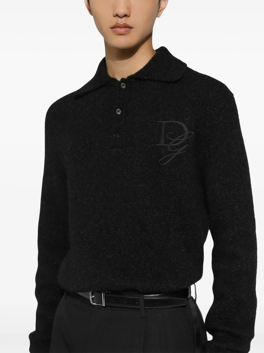 Tricou Polo Dolce &amp; Gabbana gri - Img 5