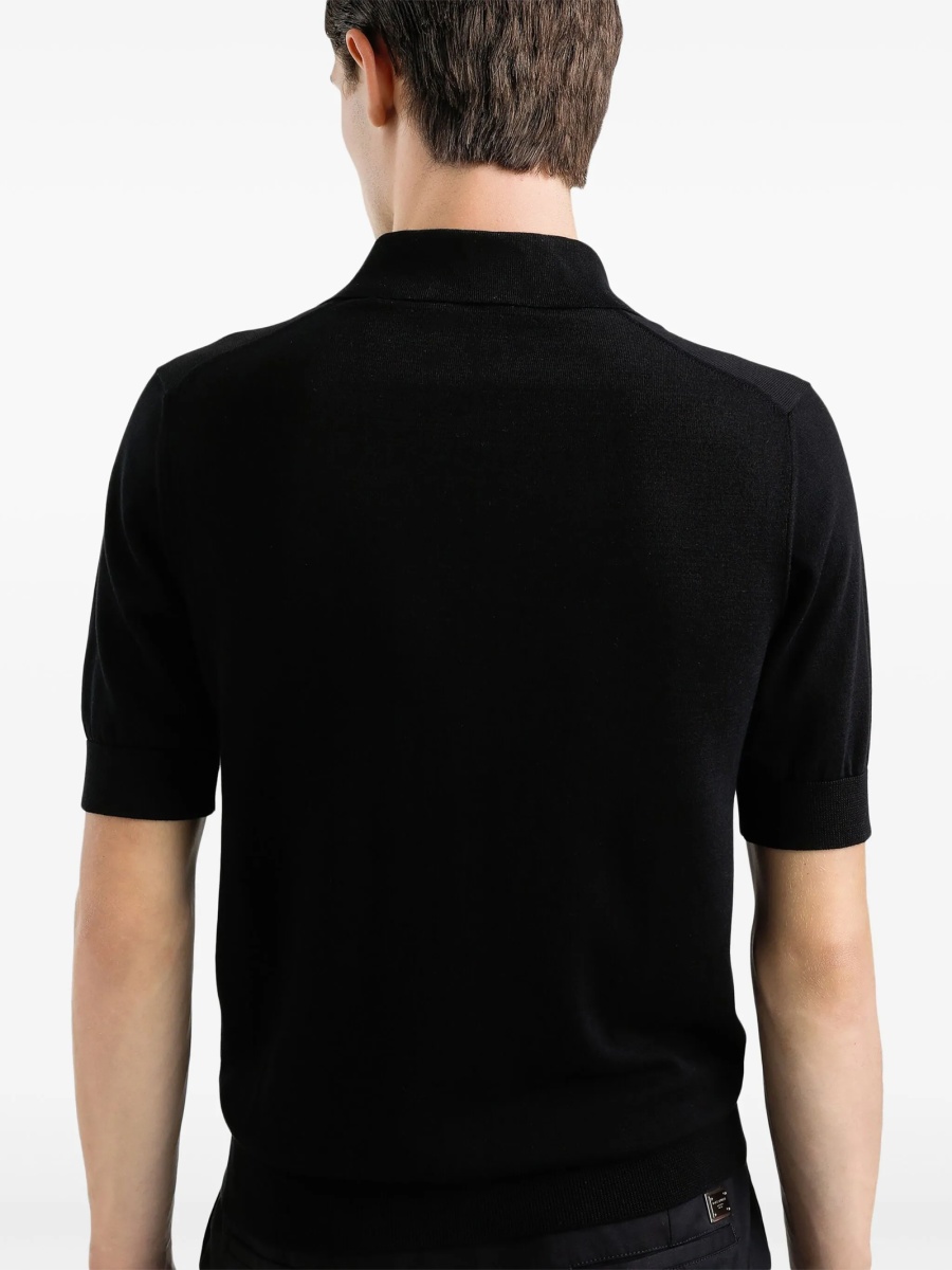 Tricou Polo Dolce &amp; Gabbana negru - Img 4