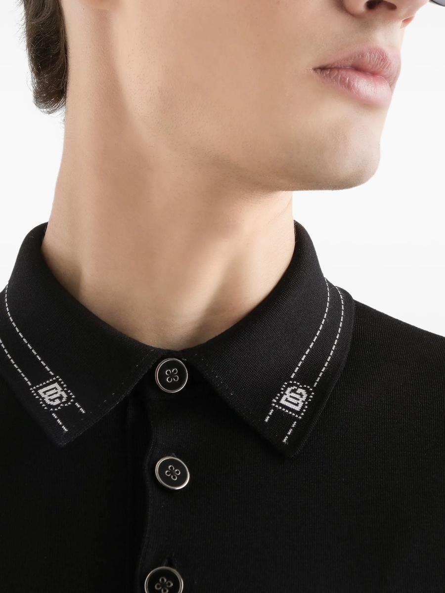 Tricou Polo Dolce &amp; Gabbana negru - Img 5