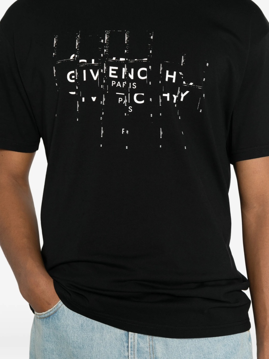 Tricou Polo Givenchy negru - Img 5