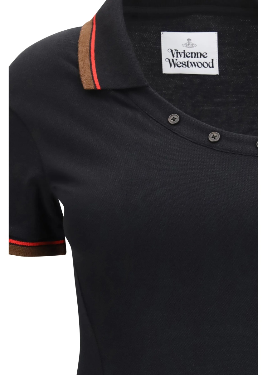 Tricou Polo Glory cotton piqué Polo Dress - Img 3