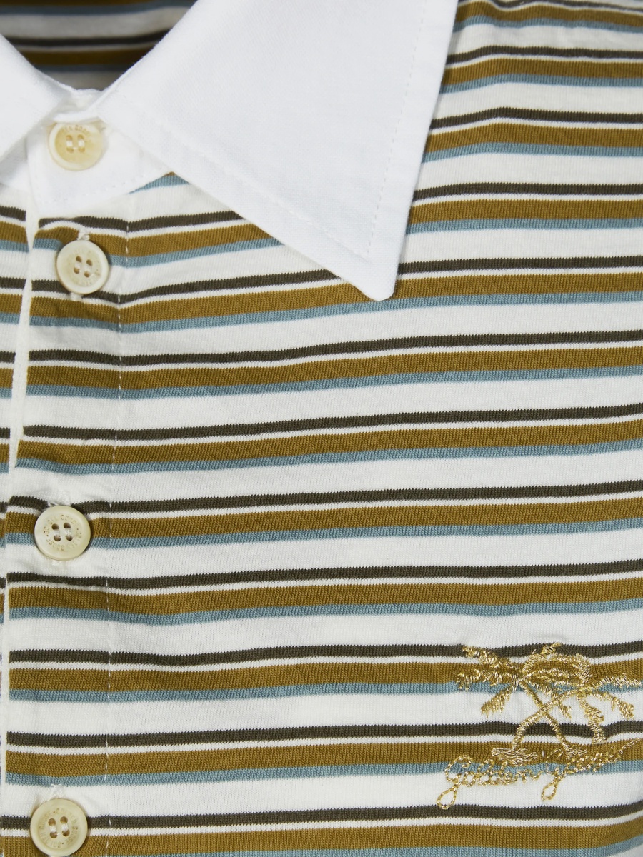 Tricou Polo Golden Goose alb - Img 2