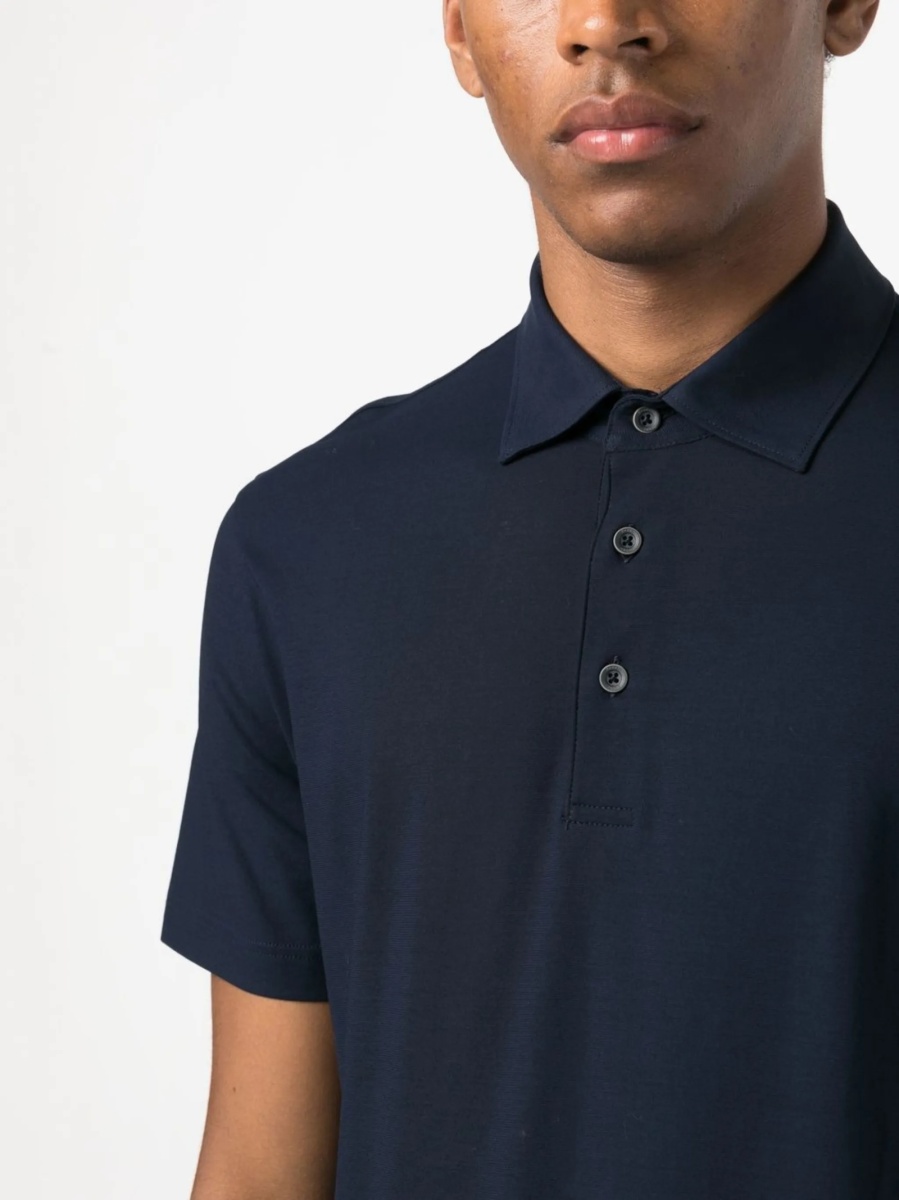 Tricou Polo Herno albastru - Img 5