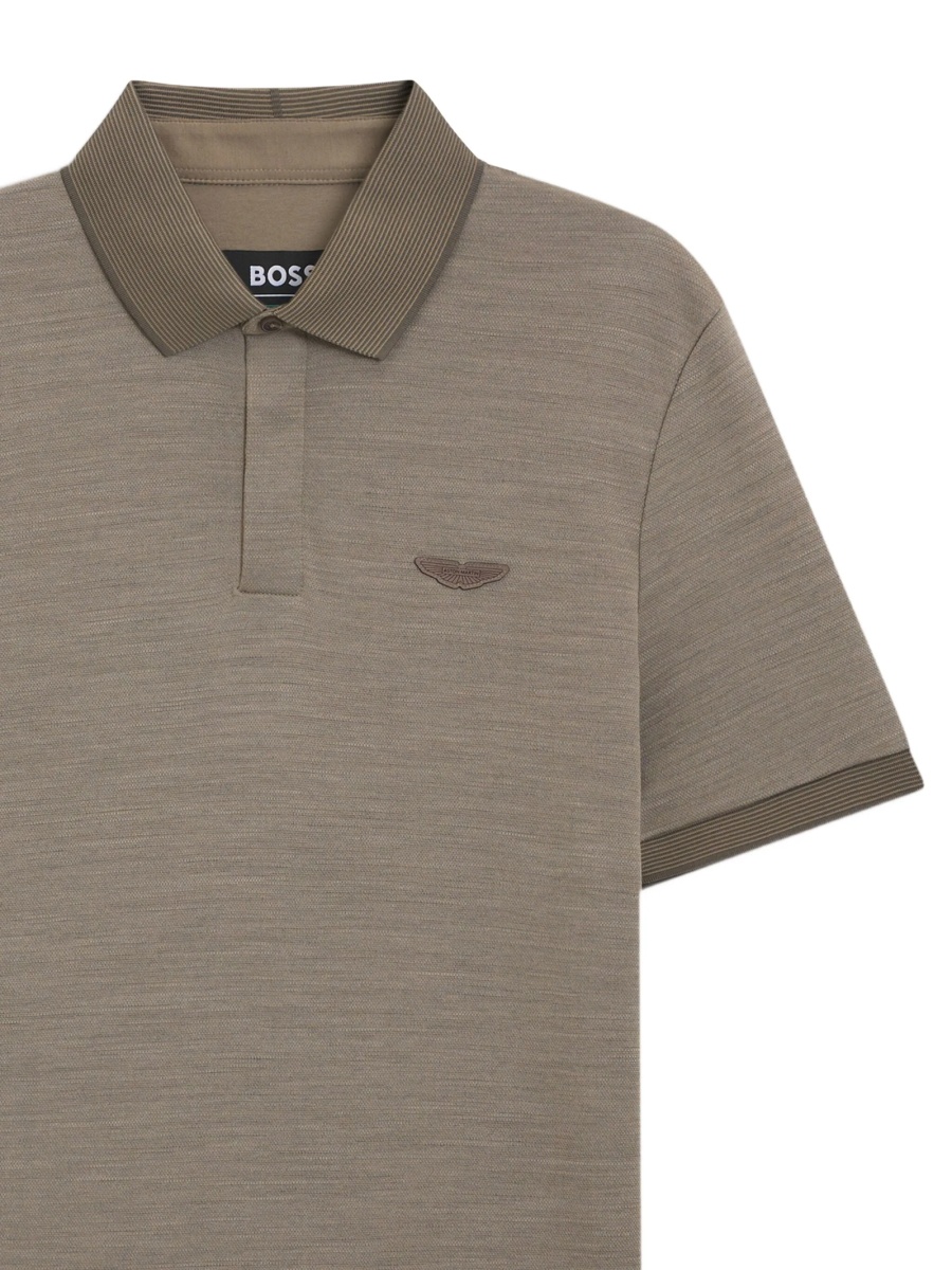 Tricou Polo Hugo Boss neutru - Img 2