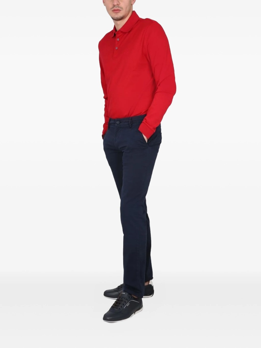 Tricou Polo Hugo Boss rosu - Img 2