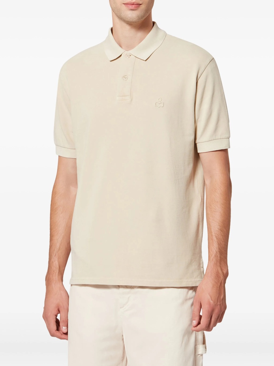 Tricou Polo Isabel Marant neutru - Img 3