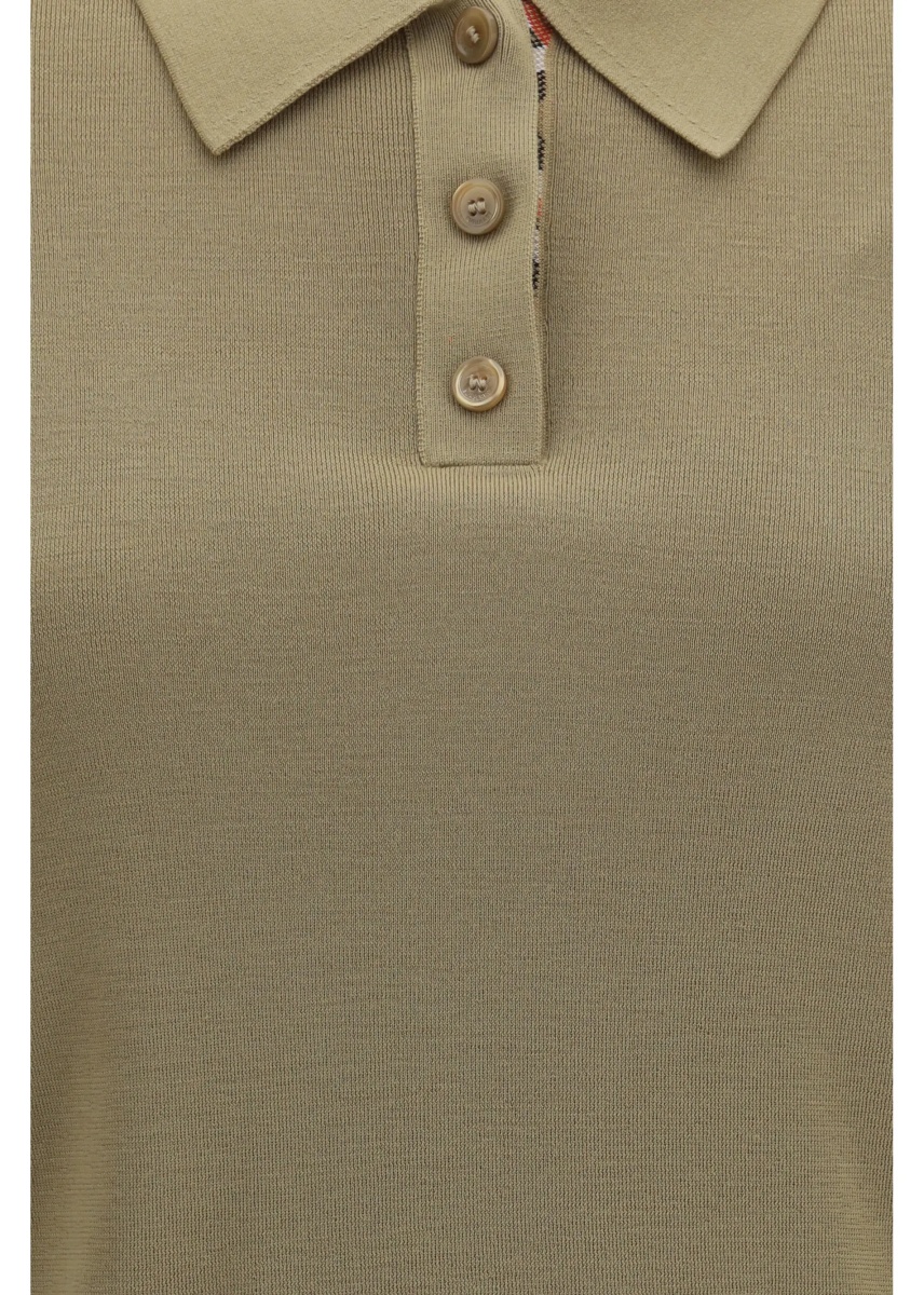 Tricou Polo Knit Polo with Check trim - Img 3