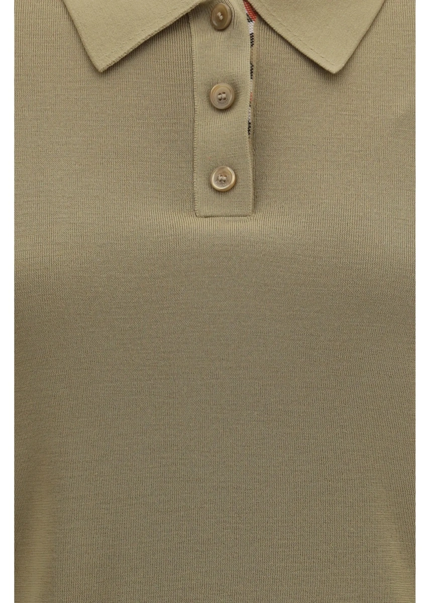 Tricou Polo Knit Polo with Check trim - Img 3