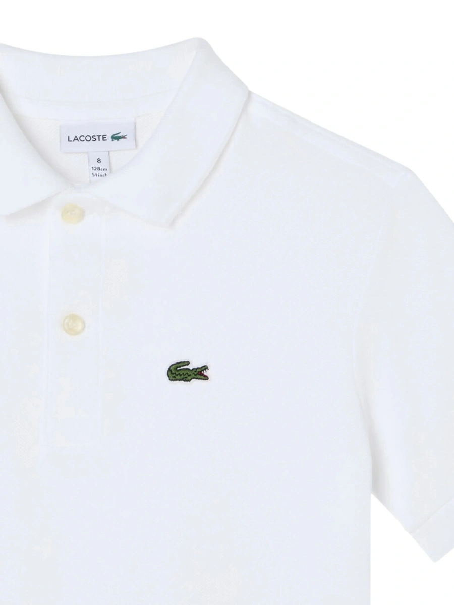 Tricou Polo Lacoste alb - Img 3