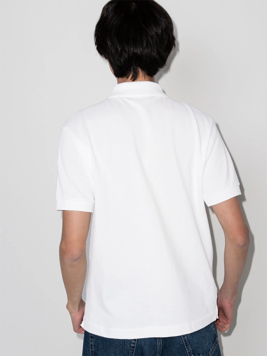Tricou Polo Lacoste alb - Img 3