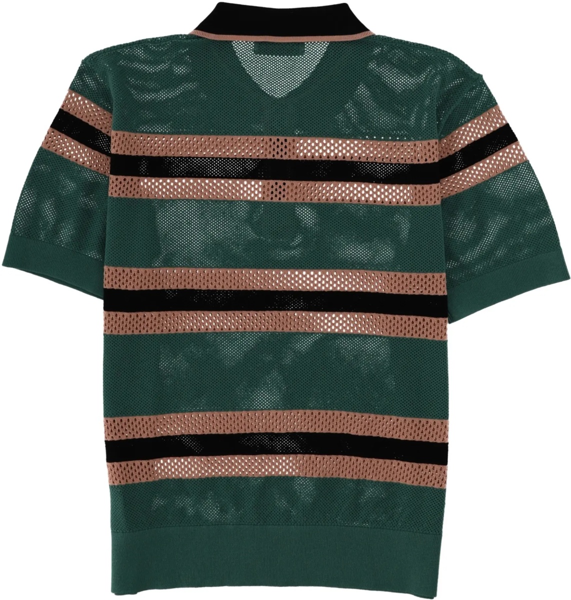 Tricou Polo Perforated "Mercy Stripe" Polo Shirt - Img 2
