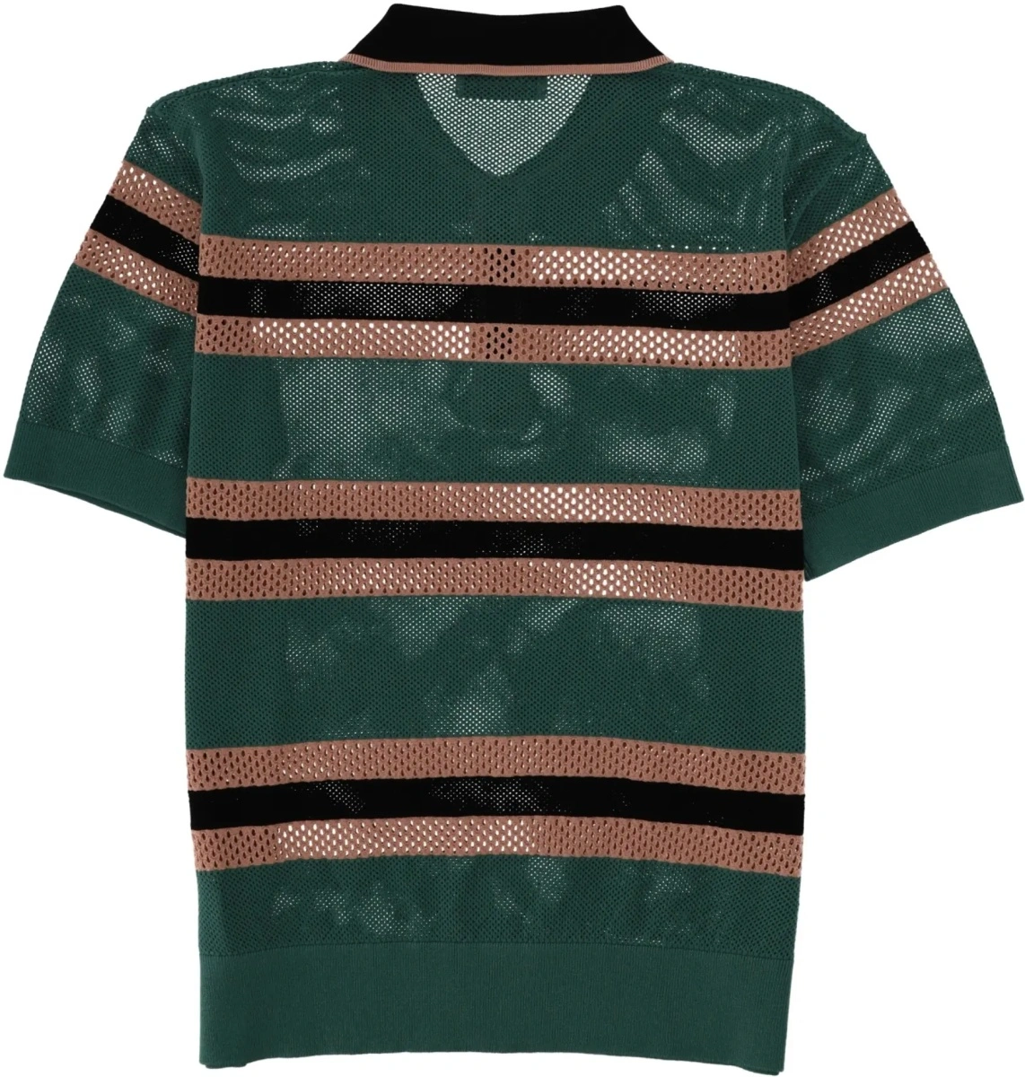 Tricou Polo Perforated "Mercy Stripe" Polo Shirt - Img 2