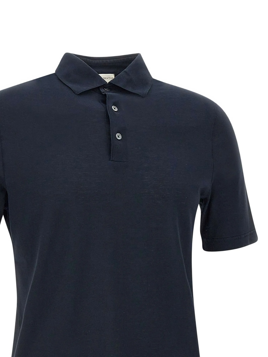 Tricou Polo PHI BY FILIPPO DE LAURENTIIS albastru - Img 5
