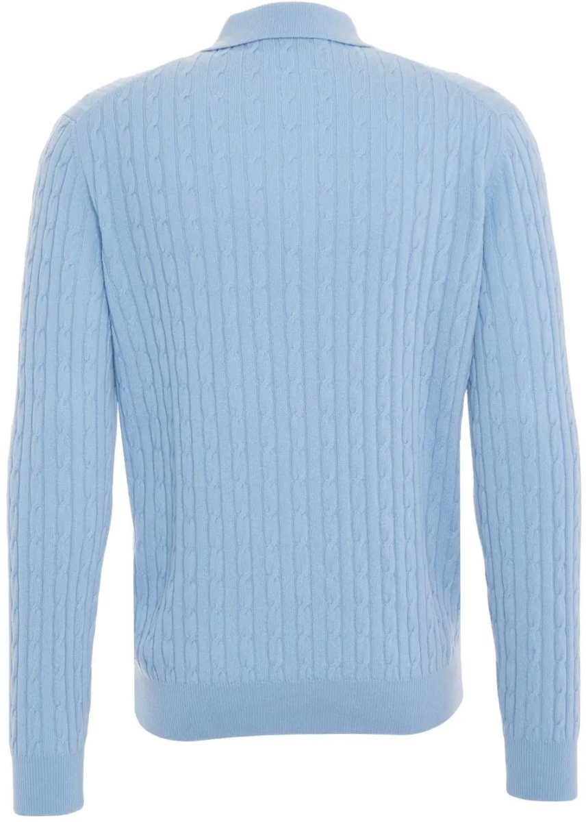 Tricou Polo Polo sweater in cashmere - Img 3