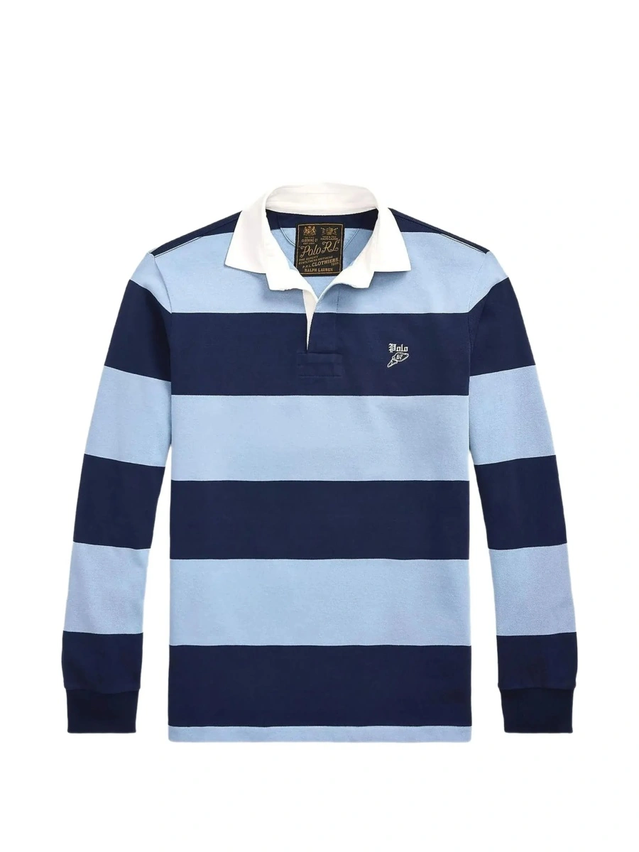 Tricou polo Ralph Lauren multicolor din bumbac - Img 8