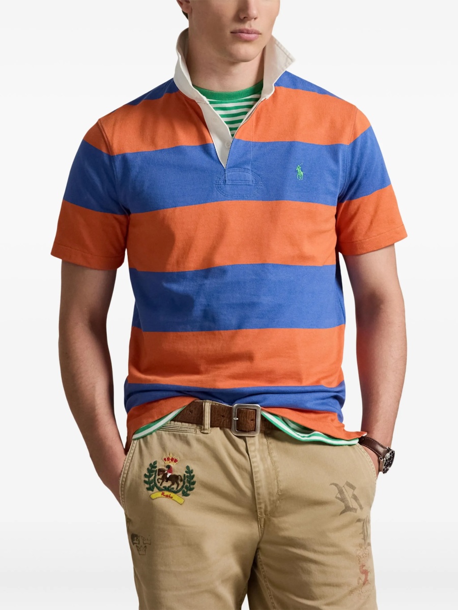 Tricou Polo Ralph Lauren portocaliu - Img 3