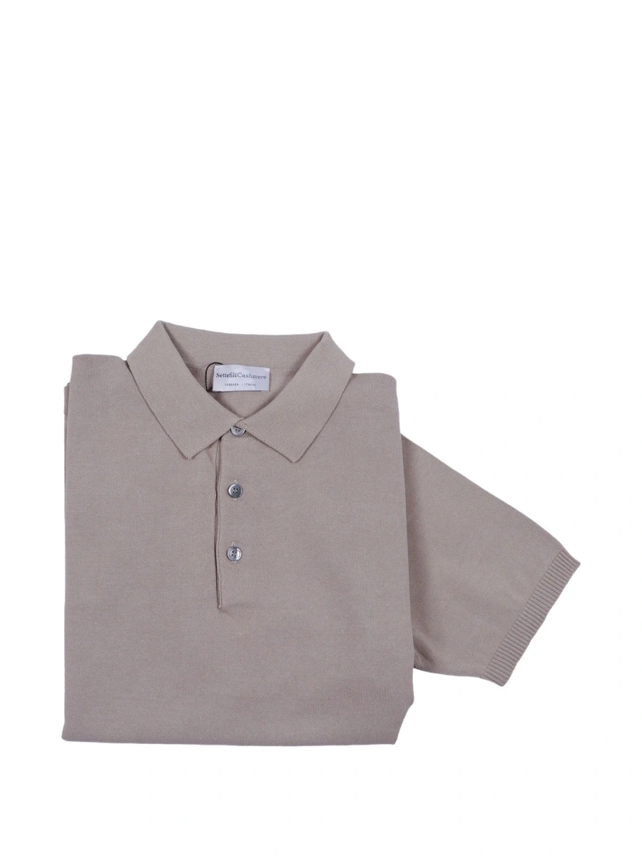 Tricou Polo SETTE FILI CASHMERE neutru - Img 3