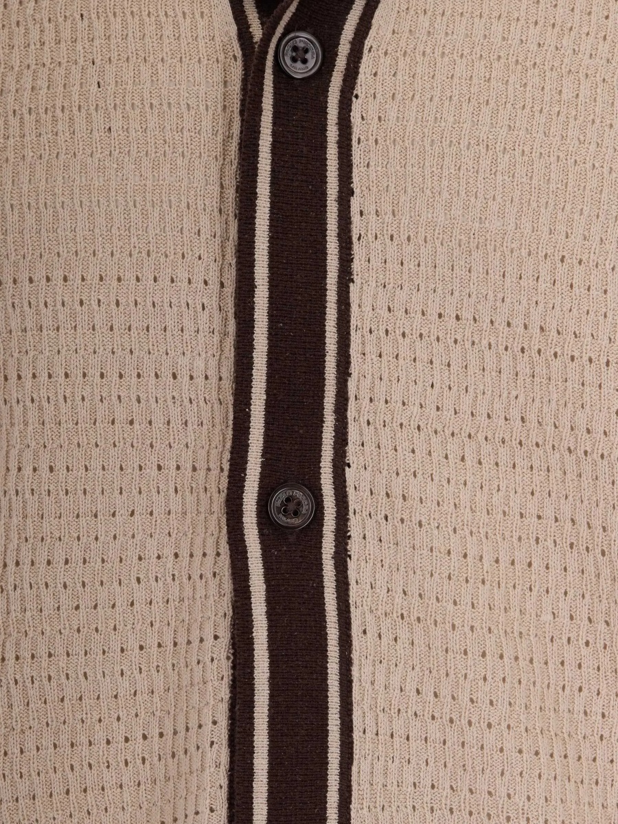 Tricou Polo Silk knit polo shirt* - Img 3