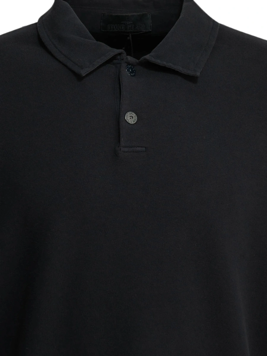 Tricou Polo Stone Island negru - Img 4