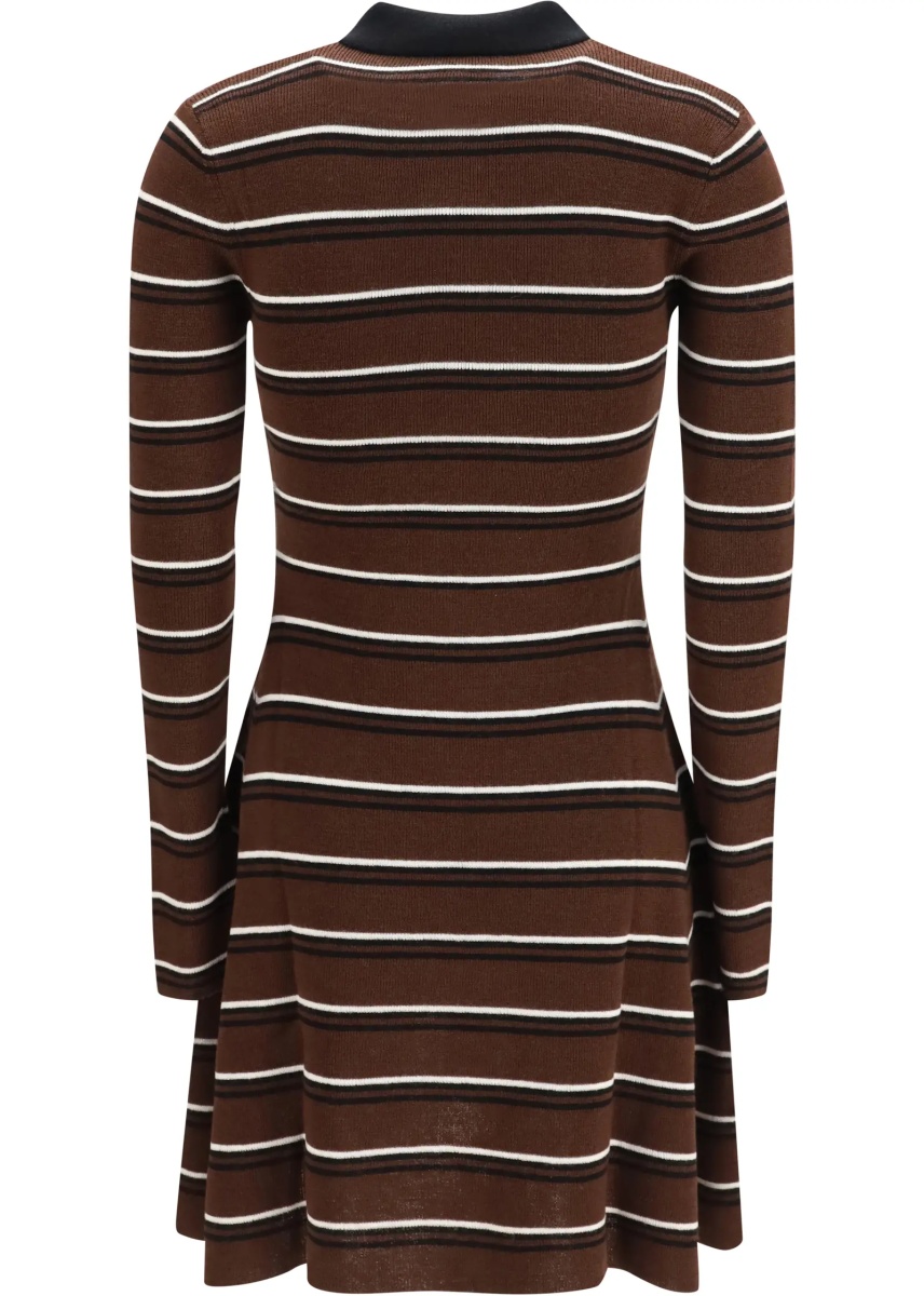 Tricou Polo Striped wool polo Dress - Img 2