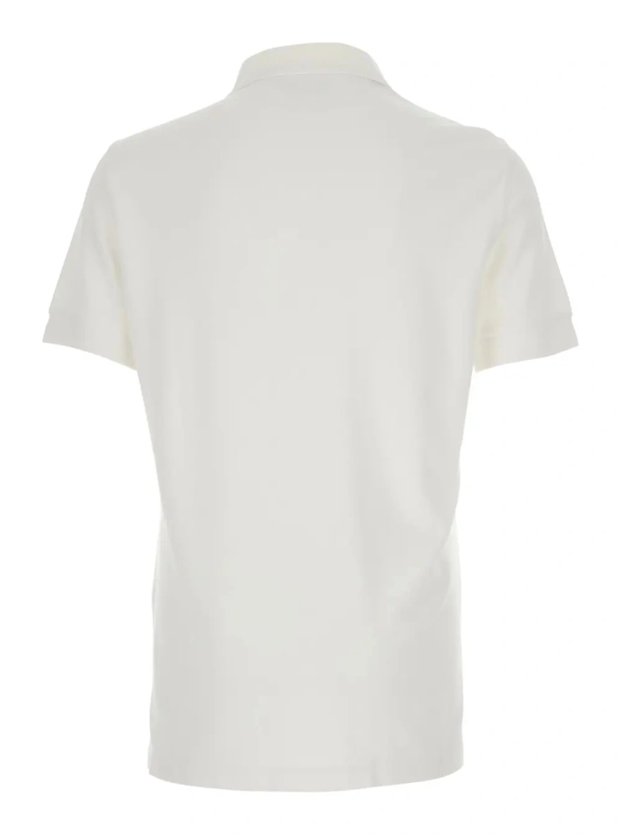 Tricou polo Tom Ford alb din bumbac - Img 2