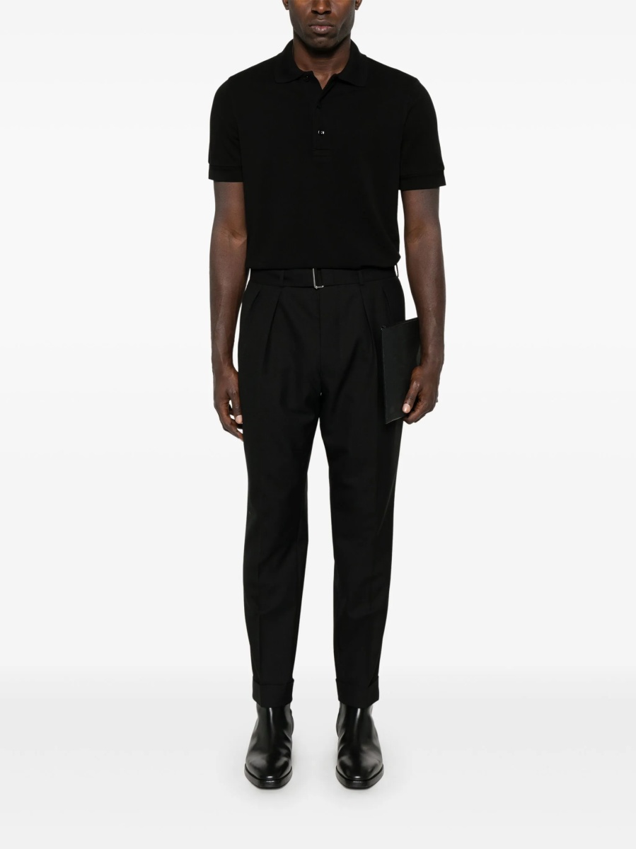 Tricou Polo Tom Ford negru - Img 2