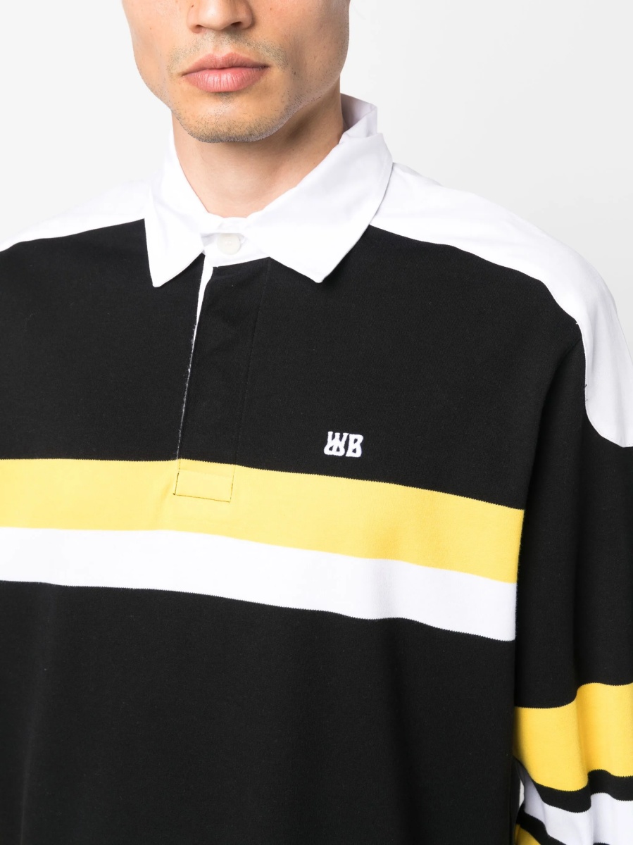 Tricou Polo WALES BONNER negru - Img 5