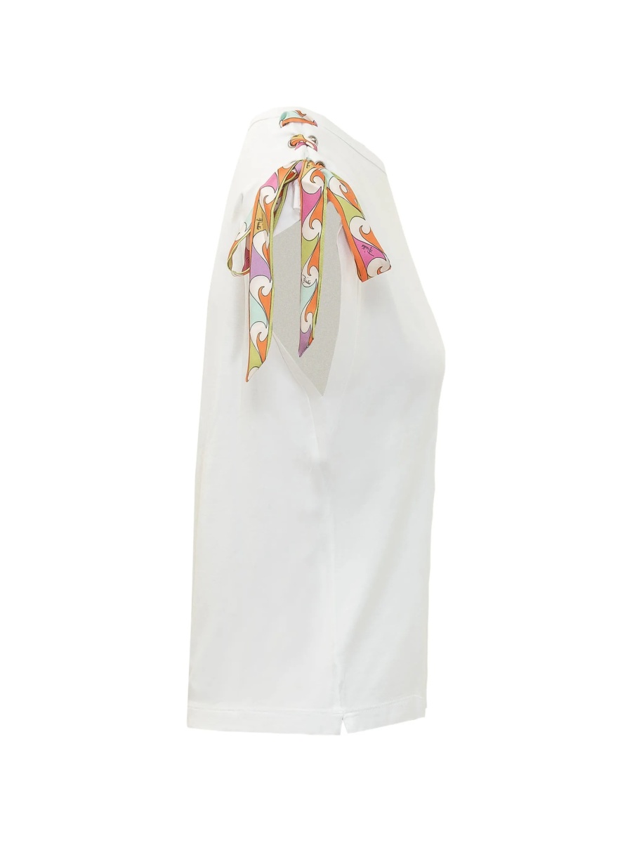 Tricou PUCCI alb - Img 3