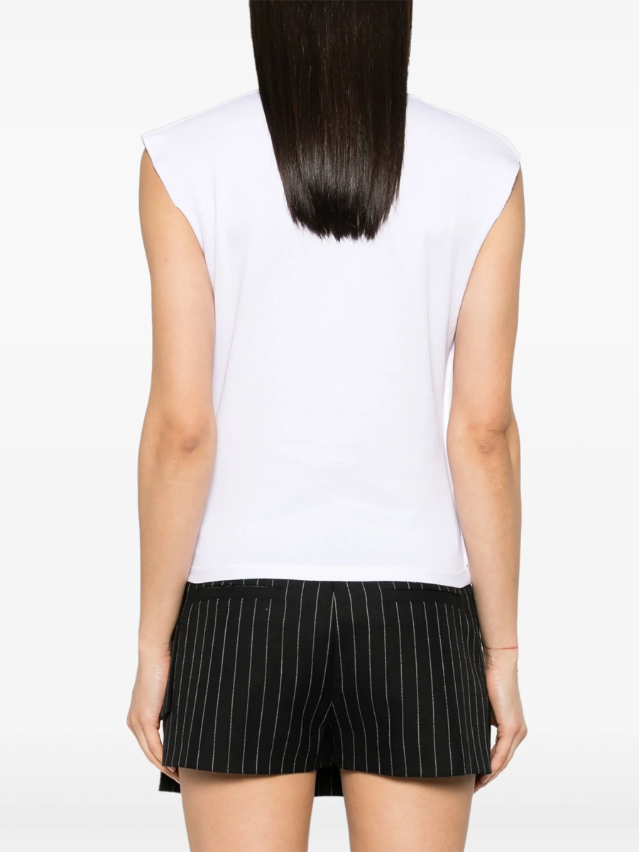 Tricou RABANNE alb - Img 4