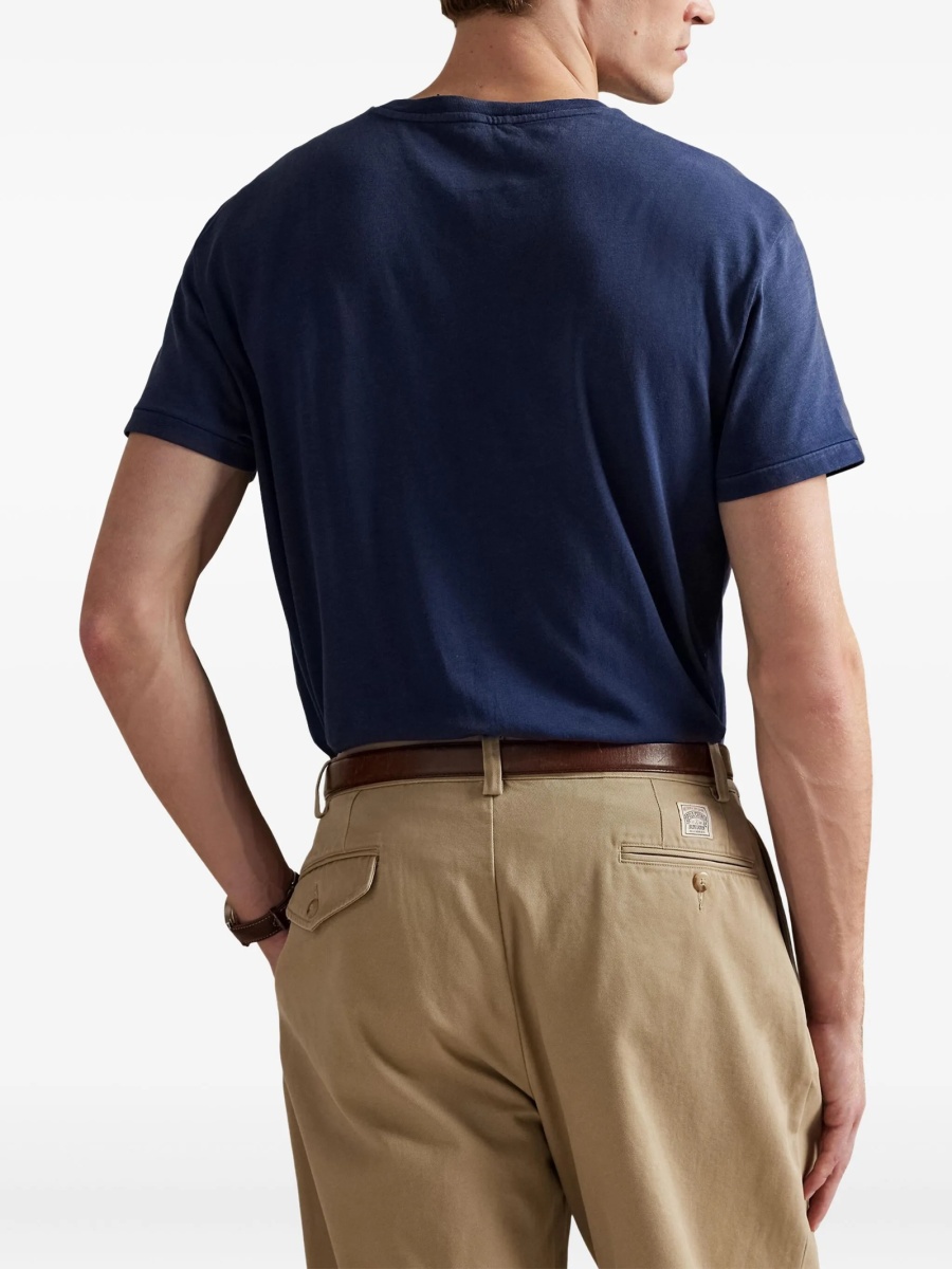 Tricou Ralph Lauren albastru - Img 4