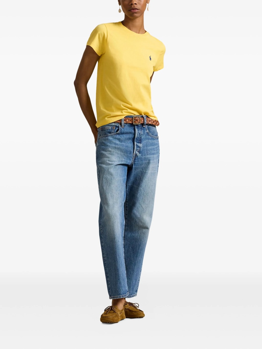 Tricou Ralph Lauren galben - Img 2